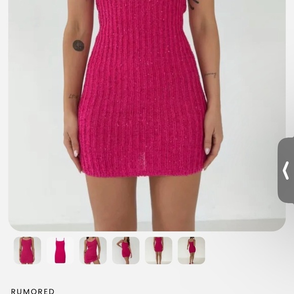 Palm Beach Mini dress by Rumored - Picture 4 of 6